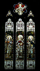 Faith, Hope, Charity by Heaton, Butler and Baynes - Staverton, Northamptonshire