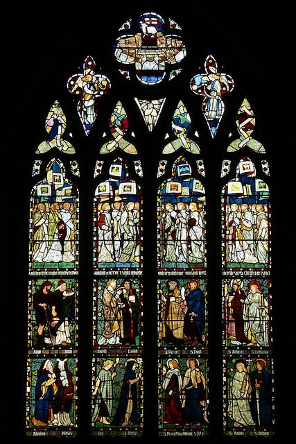 Example of Morris & Co stained glass