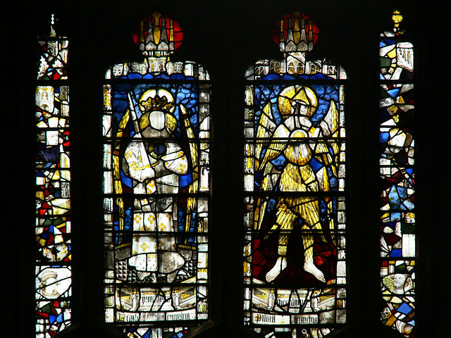 Malvery Priory Stained Glass