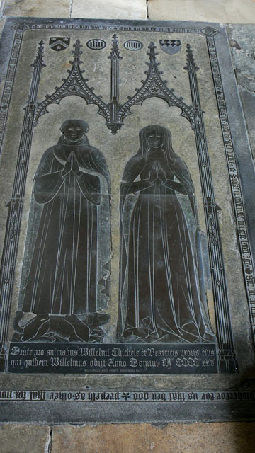 William Chichele and Wife - Higham Ferrers, Northamptonshire
