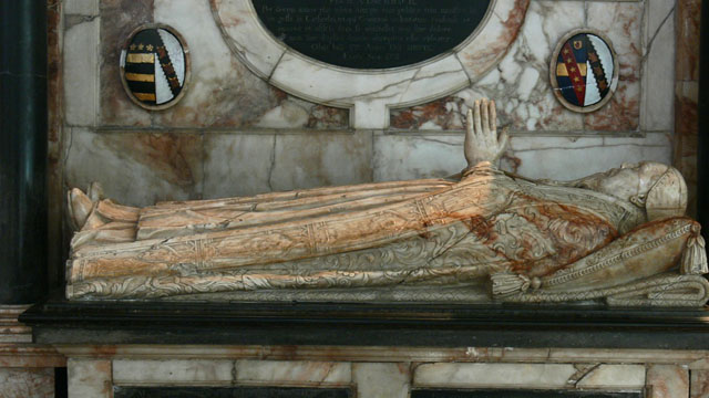 Bishop Martin Heton Monument - Ely Cathedral, Cambridgeshire