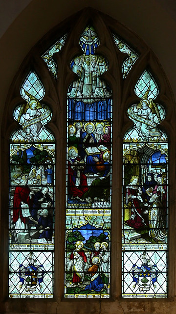 Saint Chad baptising the Saxons - Brixworth, Northamptonshire