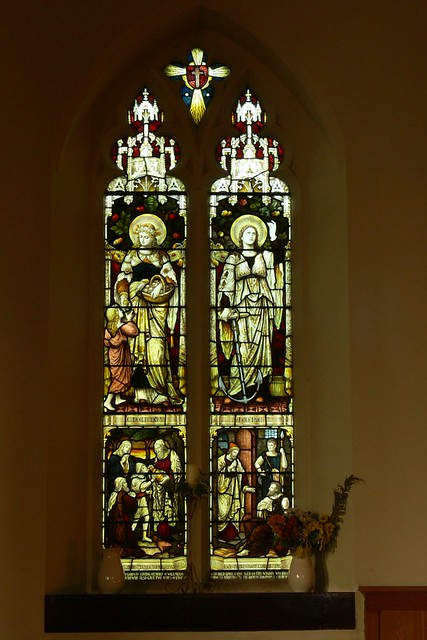 North aisle, central window — Braunston, Northamptonshire