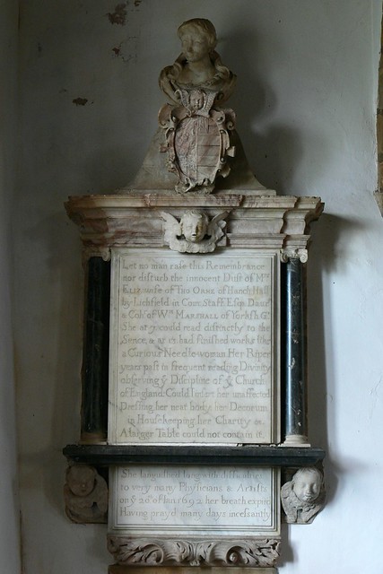 Elizabeth Orme Monument - Aston-le-Walls, Northamptonshire