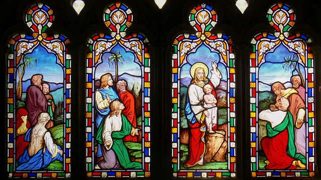 Two Windows: Suffer the Little Children