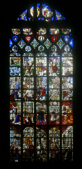 Légende de Saint Romain - St. Godard,  Rouen, France 