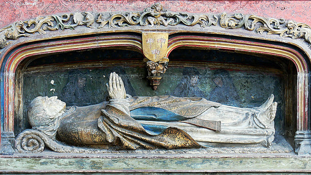 Adrien Hénencourt monument - Amiens Cathedral