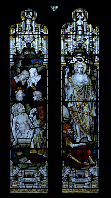 Ensevelissement du Christ et de la Résurrection - Litchborough Northamptonshire