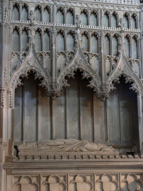 Tombe de Louis de Luxemboug - Cathedrale d'Ély