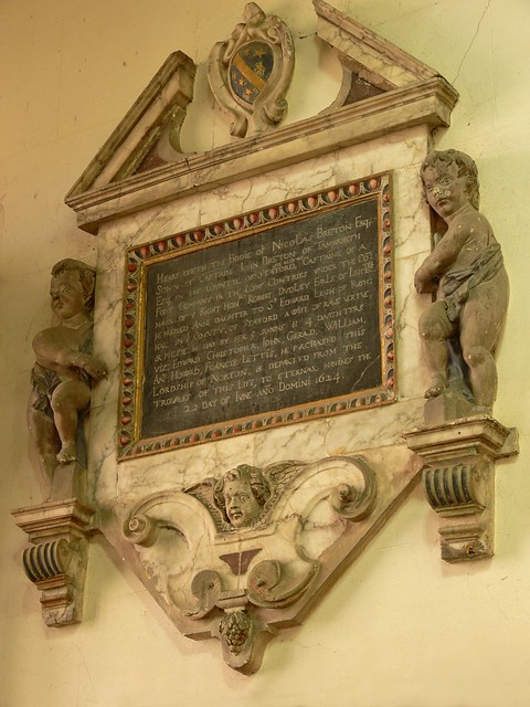 Monument de Nicholas Breton - Norton, Northamptonshire