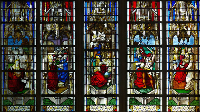 The Life of St Catherine - Abbey Church of Saint-Ouen, Rouen