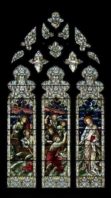 Walking on the Water - Tewkesbury Abbey.