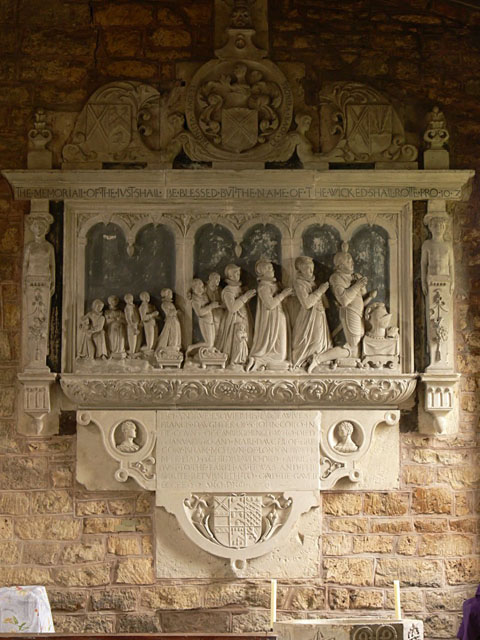 Thomas Andrew Family Monument - Church Charwelton, Northamptonshire