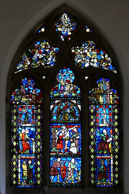 East window Twycross Leicestershire