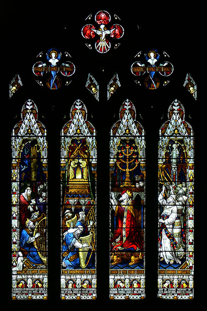 King Solomon in the Temple