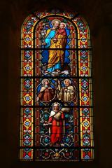 N. Lavergne stained glass Selles-sur-Cher