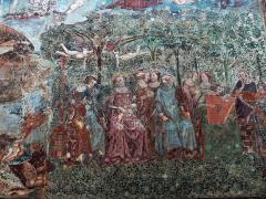Medieval Italian fresco Triumph of Death