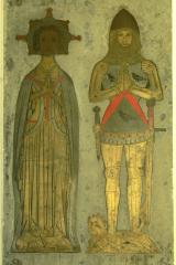 Brass to William Bagot and wife