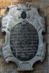Charles Hughes memorial - Radway, Warwickshire