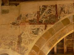 Wall paintings at Ashby St. Ledgers