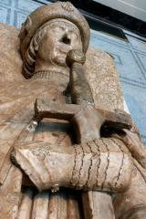 Effigie de Don Garcia de Osorio - Toledo, Spain 