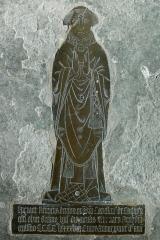 Cuivre commémorative de Henry Denton - Higham Ferrers, Northamptonshire 